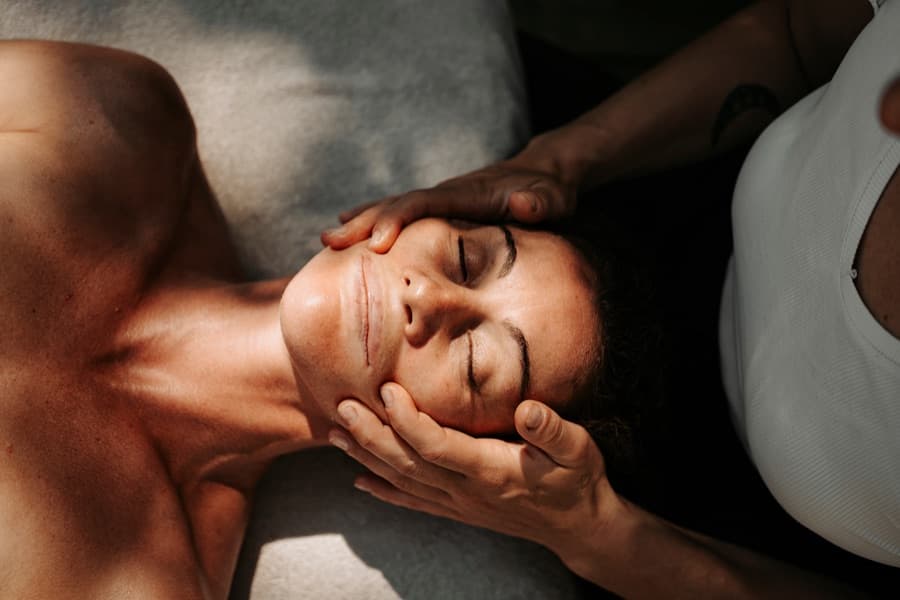 Kobido, Japanese facial massage, in Hossegor